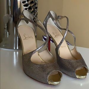 Christian Louboutin Grenadine Sparkle Heels
